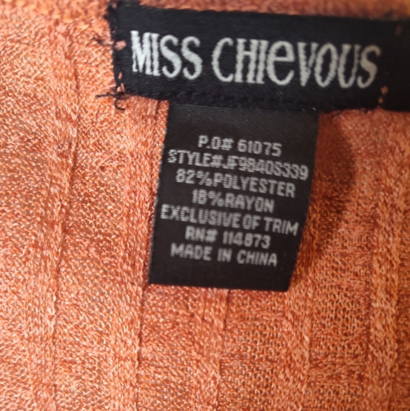 Mischievous Size Large With Lace Sides - Picture 2 of 3